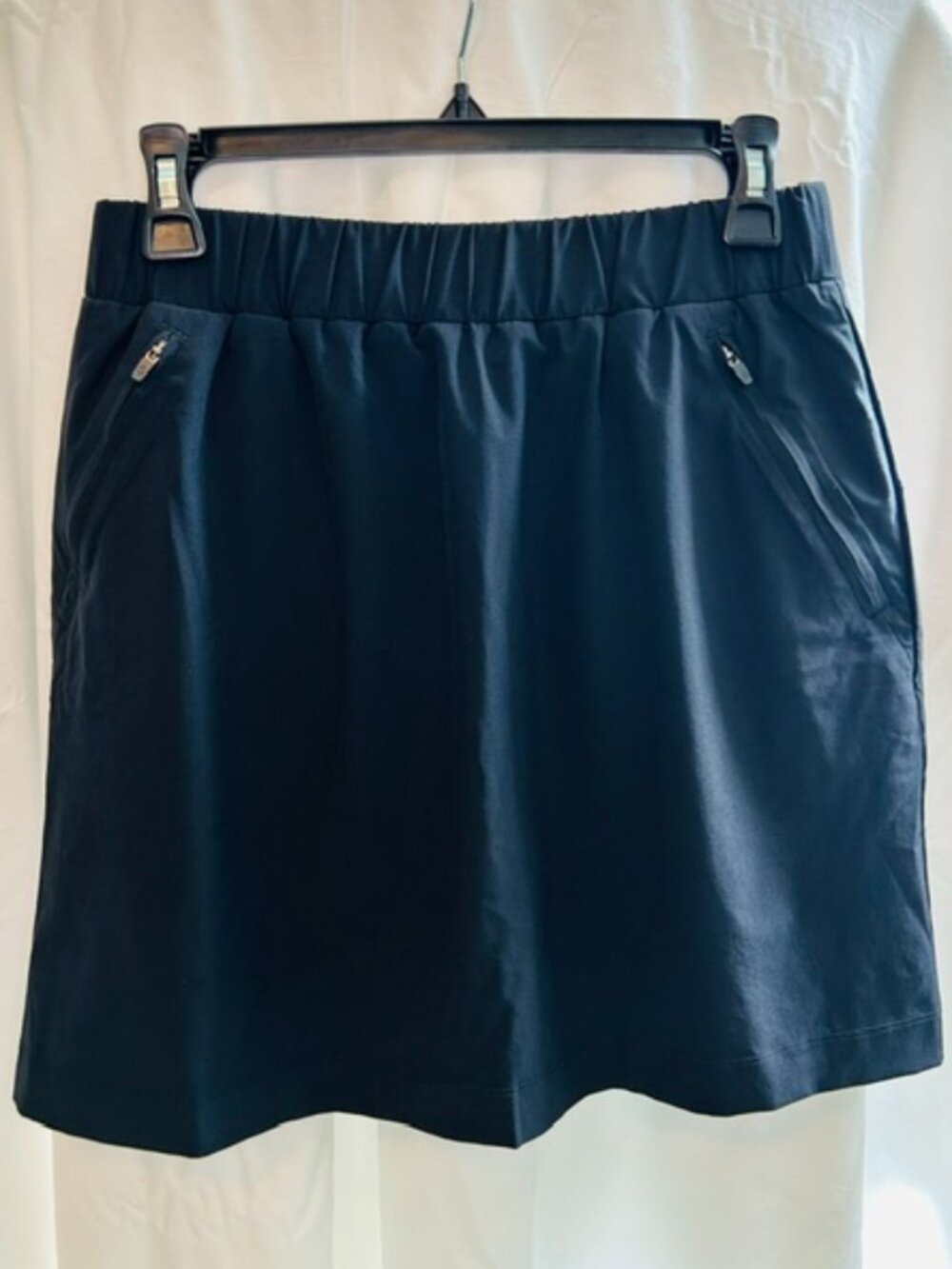 Lou & Grey Wanderweave Black Active Skort | Size XS (Fits Like SZ Small)